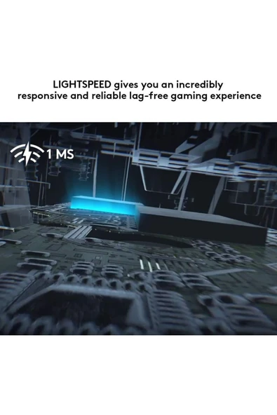 logitech Lıghtspeed Kablosuz Oyuncu Mouse Beyaz G305 - 3