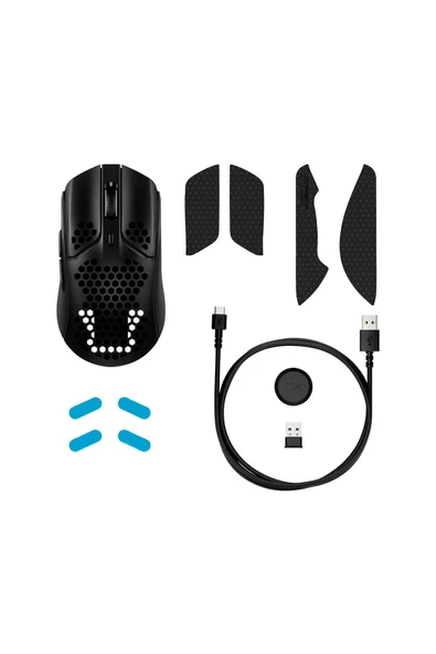 HyperX Pulsefire Haste Kablosuz Gaming Mouse Siyah Hmsh1-b-bk/g - 6
