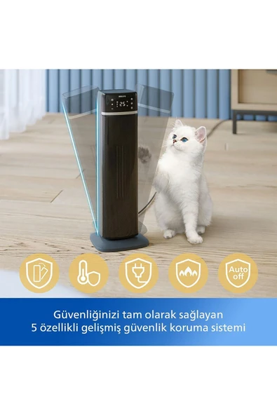 Philips CX5120/11 5000 Serisi Akıllı Kule Tipi Seramik Isıtıcı - 2