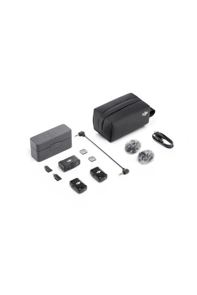 DJI Mıc 2 Kablosuz Mikrofon (RESMI DIST GARANTILI) (2TX-1RX)