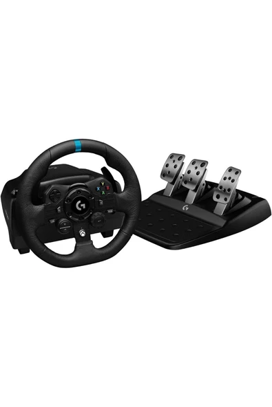logitech G923 Yarış Yönetmenliği ve Pedalları, Xbox One, PC için - Siyah - BAE Sürümü