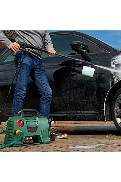 Bosch Yüksek Basınçlı Yıkama Easyaquatak 110 (1300 Watt, 3x Nozül, Yüksek Basınç Pistolu, Şeffaf Su - 2