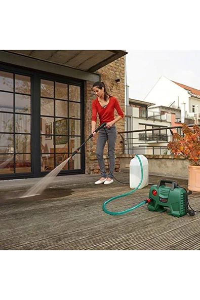 Bosch Yüksek Basınçlı Yıkama Easyaquatak 110 (1300 Watt, 3x Nozül, Yüksek Basınç Pistolu, Şeffaf Su - 3