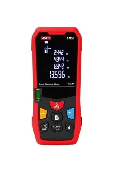 Unit -h Unı-t Lm50a Lazer Mesafe Ölçer 50 Mt