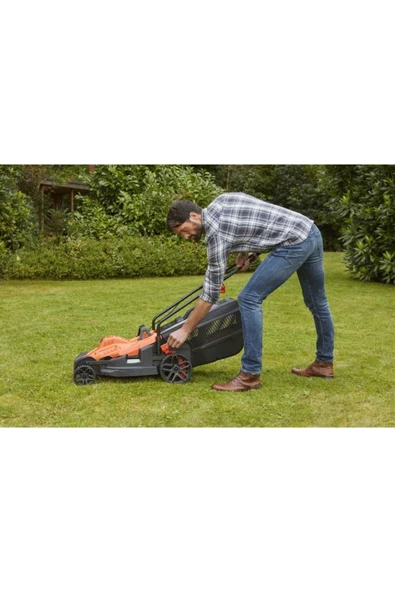 Black&Decker Bemw471bh 1600w 38 Cm Elektrikli Çim Biçme Makinası - 3