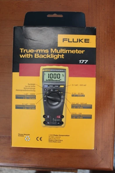 Fluke 177 True Rms Multimetre ( Ölçü Aleti ) - 2