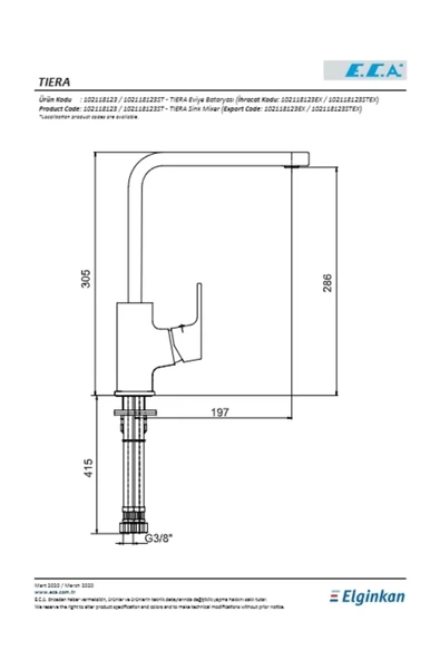 Eca Tiera Eviye Bataryası - 2