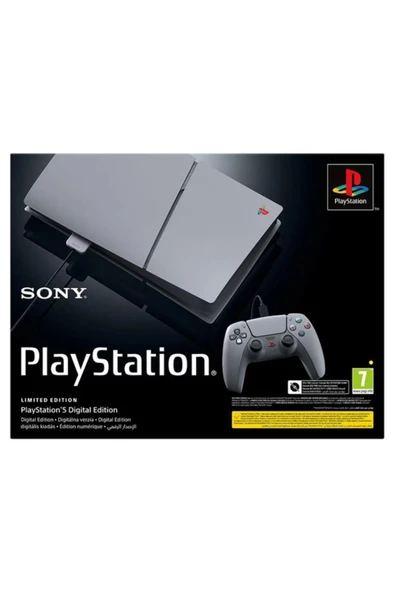 Sony PS5 Slim Digital 1 TB SSD Oyun Konsolu - 30. Yıl Dönümü Serisi