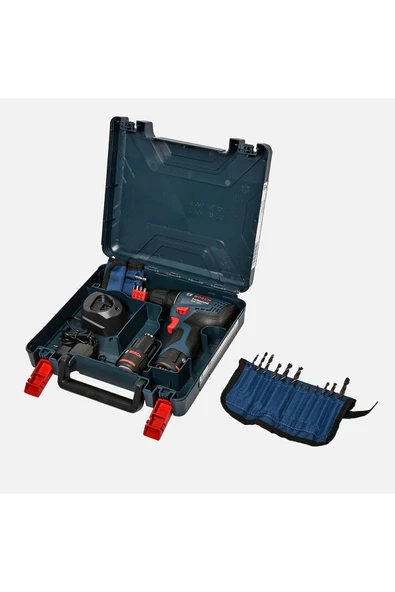 Bosch GSR 120-LI Akülü Vidalama (23 parça Aksesuar Seti Hediye) - 2
