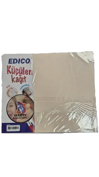 EDICO KUCULEN KAGIT 20x26 KREM 2 LI - 1