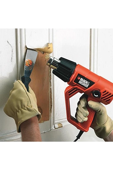 Black&Decker Black & Decker Kx2001k/xk Sıcak Hava Tabancası, Turuncu/siyah, 2000 W - 5