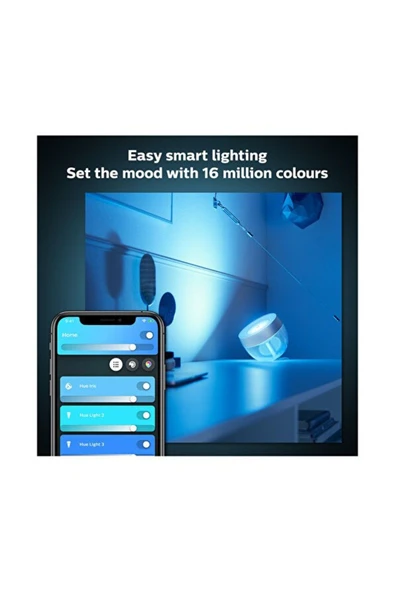 Philips Hue Iris Gümüş Akıllı Masa Lambası - 6