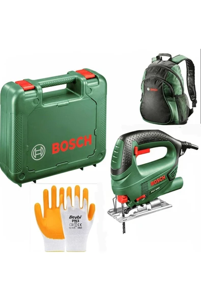 Bosch Pst 650 Dekupaj Testere , Sırt Çantalsı Ve Eldiven