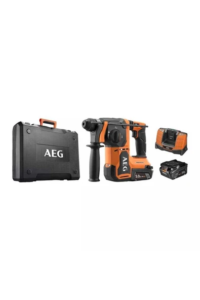 AEG Bbh18bl2-502c 18 V 5.0 Ah Akülü Kömürsüz Kırıcı Delici - 4935492343