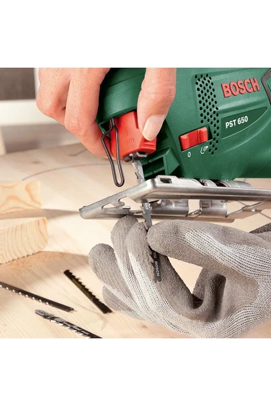 Bosch Pst 650 Dekupaj Testere Sunta Kesme Dekopaj + Psm 160 A Elektrikli Multi Zımpara Makinesi - 2