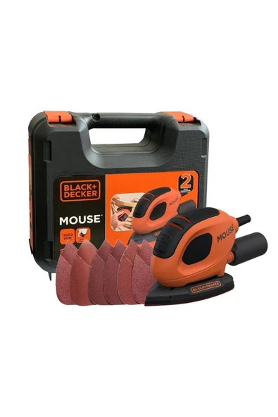 Black&Decker Black+decker Bew230k 55watt Mouse™ Çok Amaçlı Zımpara