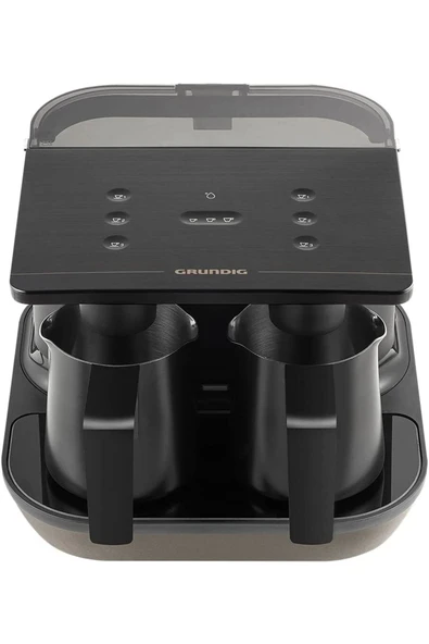 Grundig Tcm 7061 D Bio 6 Fincan Kapasiteli Türk Kahve Makinesi,1.5 Litre Hazne, 1100 W Motor, Siyah - 4