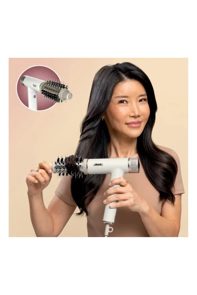 Shark Air Saç Kurutma Ve Şekillendirme Sistemi Ve Saklama Kutusu Beyaz - 8