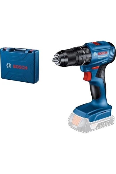 Bosch Professional GSB 185-LI Akülü Darbeli Delme Vidalama Makinesi (18 Volt, SOLO, Yumuşak/Sert To
