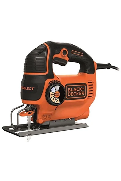 Black&Decker Black & Decker Ks801se-qs Dekupaj Testere, Çok Renkli, 550w