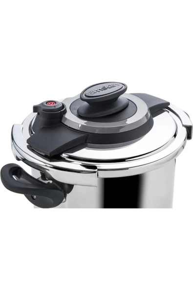 Emsan 2'li Montana Siyah Düdüklü Seti 6lt + 4lt Düdüklü Tencere - 2