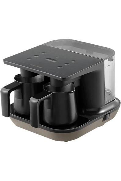 Grundig Tcm 7061 D Bio 6 Fincan Kapasiteli Türk Kahve Makinesi,1.5 Litre Hazne, 1100 W Motor, Siyah - 3