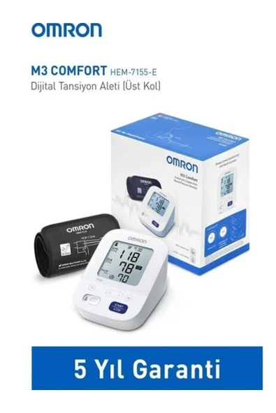 Omron M3 COMFORT HEM-7155-E KOLDAN MANŞON TANSİYON ALETİ
