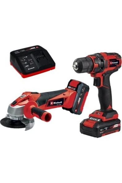 Einhell Tc-tk 18'li Kit Şarjlı Matkap + Şarjlı Taşlama Birlikte Etctk