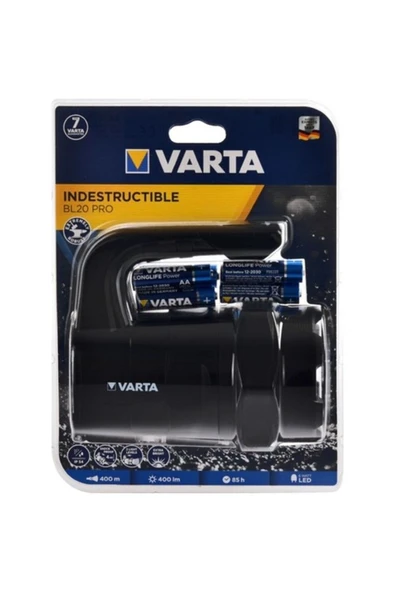 Varta Fener Indestructible 18751 BL20 Pro Fener - ERPİLSAN