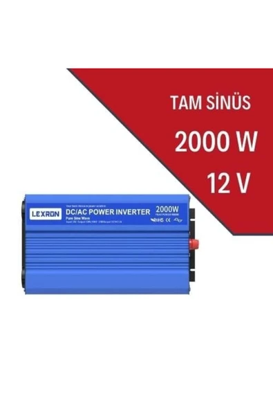 Lexron 2000W-12V TAM SİNÜS İNVERTER