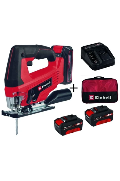Einhell Tc-js 18 Li Akülü Dekupaj Testere + 2x4ah Starterkit + Bez Çanta