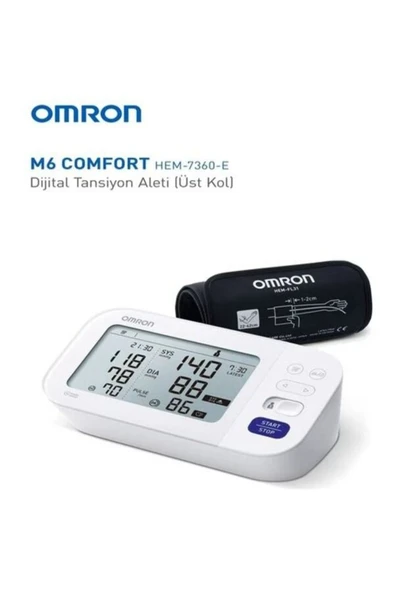 Omron M6 COMFORT HEM-7360-E KOLDAN MANŞON TANSİYON ALETİ - 3