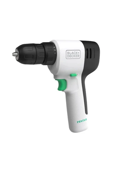 Black&Decker Reviva Şarjlı Matkap, Akülü Matkap, Vidalama, REVDD12C-QW 12V 1.5AH - 7