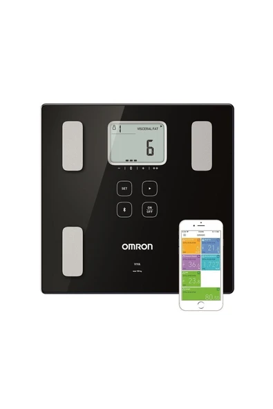 Omron Vıva Hbf-222t-ebk Akıllı Vücut Analiz Tartısı Vıva Hbf-222t-ebk - 3