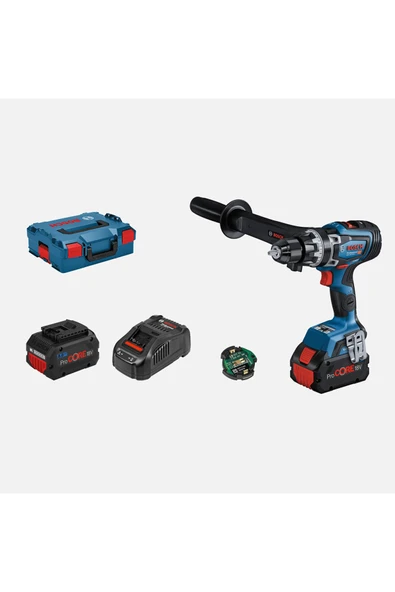 Bosch Akülü Vidalama Matkabı GSR 18V-150 C (2 x 8,0 Ah Akü) - 06019J5005