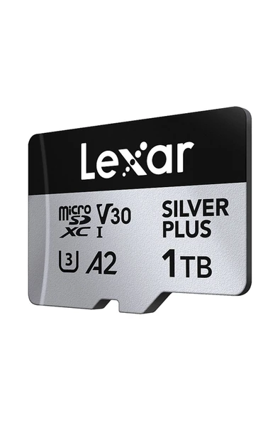 Lexar 1TB Yüksek Performanslı Silver Plus microSDXC UHS-I, up to 205MB/s okuma 150MB/s yazma Hafıza - 2