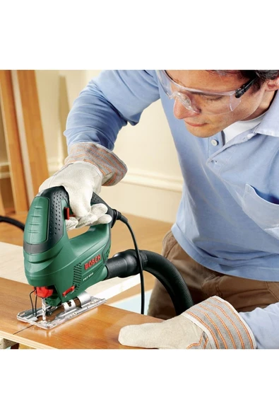 Bosch Pst 650 Dekupaj Testere Sunta Kesme Dekopaj + Psm 160 A Elektrikli Multi Zımpara Makinesi - 4