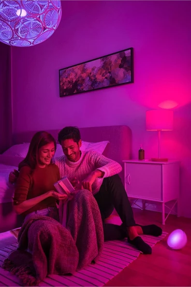 Philips Hue Go V2 Şarjlı Akıllı Led Masa Lambası, Özel Başlangıç Seti - 7