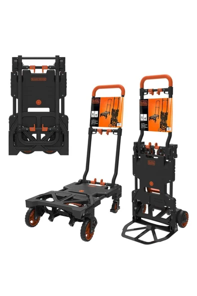 Black&Decker BLACK+DECKER BH206 55/120Kg Çok Fonksiyonlu Katlanır El Arabası