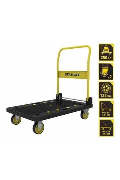 Stanley Pc509 250kg Profesyonel Paket Taşıma Arabası - 8