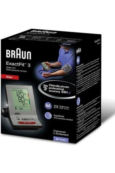 Braun Exactfit 3 Profesyonel Dijital Tansiyon Ölçüm Aleti - 4