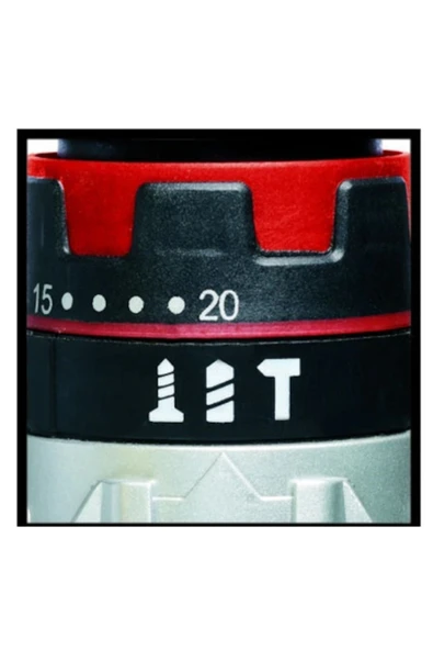 Einhell 12V 2x2.0 Ah Akülü Darbeli Vidalama+Einhell M-Case 39 Parça Matkap ve Bits Ucu Seti HEDİYE - 5