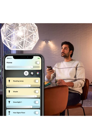Philips Hue Beyaz Ambiyans Akıllı Ampul 2'li Ekopaket E27 Blue - 3