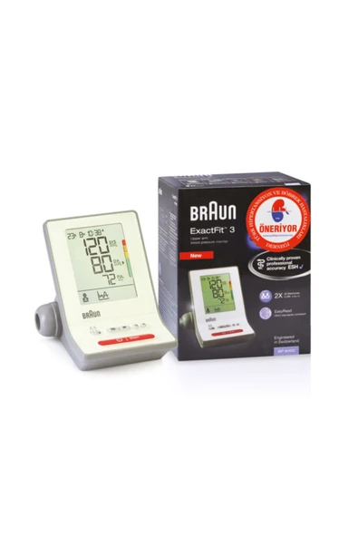 Braun Bp 6000 Exactfit3 Üst Koldan Ölçer Tansiyon Aleti