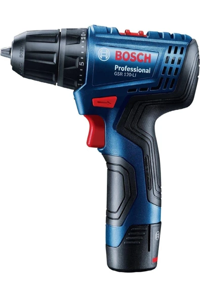Bosch Gsr 120-lı Akülü Matkap+23 Prç Uç Seti - 2