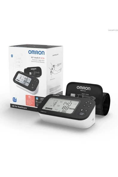 Omron M7 Intelli IT Af (Fibrilasyon) HEM-7380T1-EBK Koldan Ölçer Tansiyon Aleti