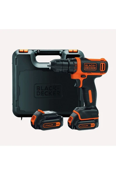 Black&Decker BDCDD12KB 10.8V 1.5 Ah Li-ion Çift Akülü Vidalama - 2