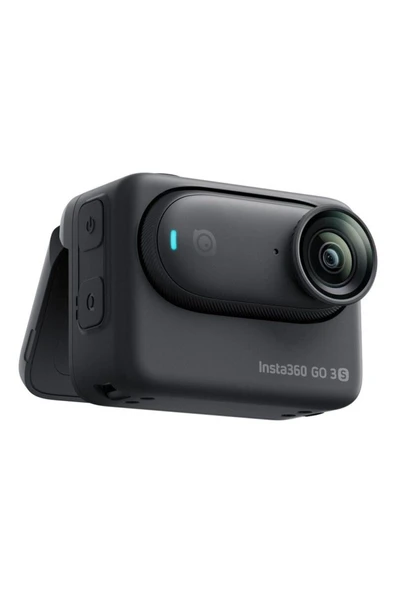 Insta360 GO 3S Aksiyon Kamerası - Standart Sürüm - 128 GB - Geceyarısı Siyahı - 4