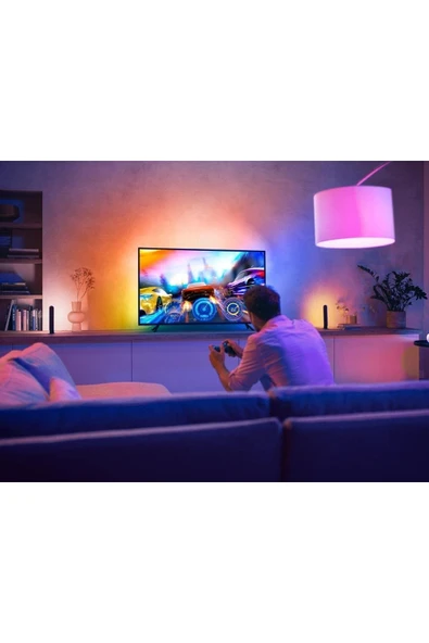 Philips Hue Lightstrip Gradient Tv 75"inç Akıllı Led Şerit Aydınlatma + Süpriz Hediye - 4