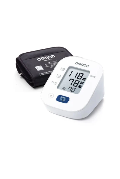 Omron M2+ HEM-7146-E Koldan Ölçer Hafızalı Tansiyon Aleti+ Orijinal Adaptör - 2